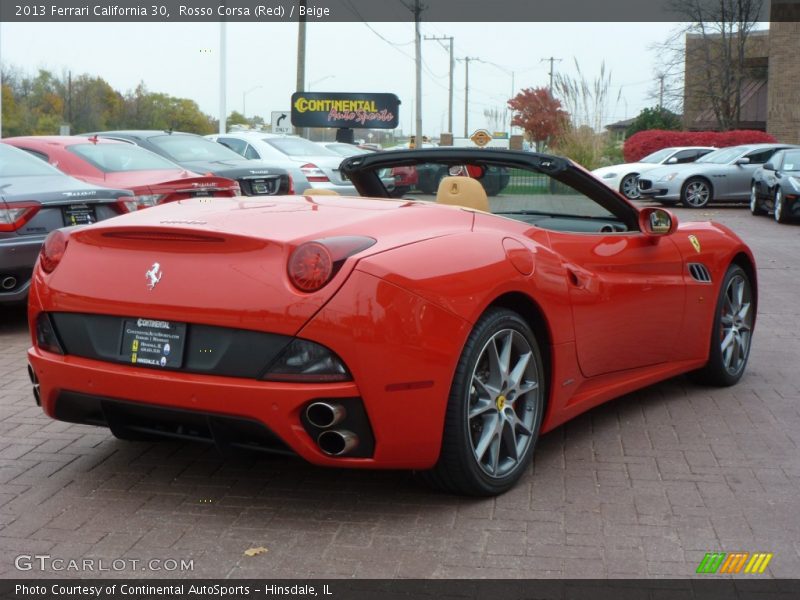Rosso Corsa (Red) / Beige 2013 Ferrari California 30