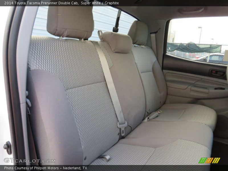 Super White / Graphite 2014 Toyota Tacoma Prerunner Double Cab