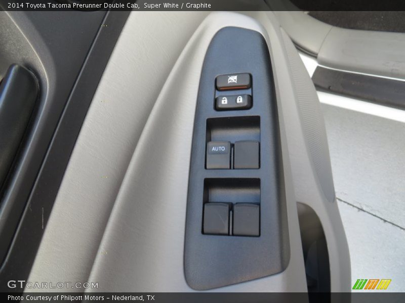 Super White / Graphite 2014 Toyota Tacoma Prerunner Double Cab