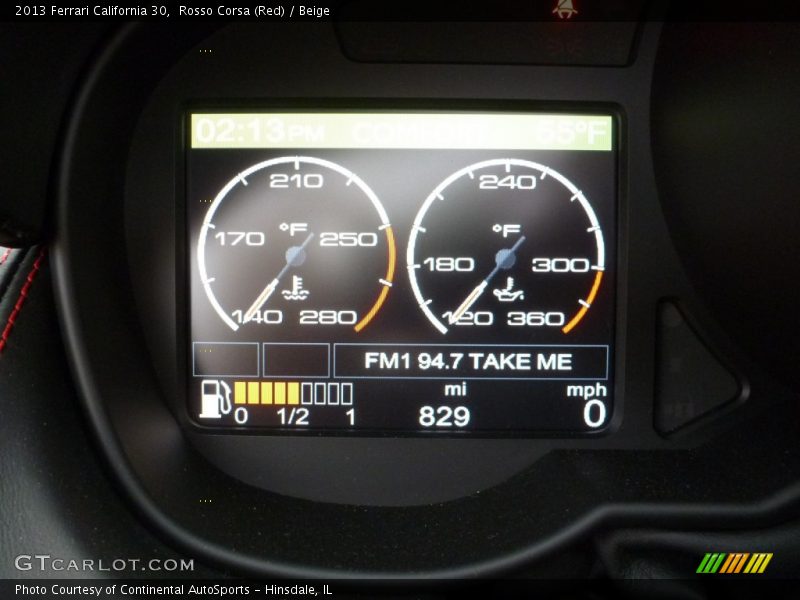 Rosso Corsa (Red) / Beige 2013 Ferrari California 30