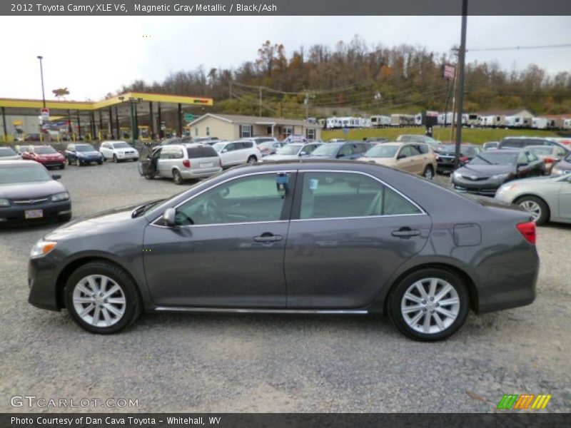 Magnetic Gray Metallic / Black/Ash 2012 Toyota Camry XLE V6