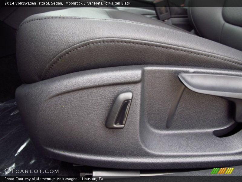 Moonrock Silver Metallic / Titan Black 2014 Volkswagen Jetta SE Sedan