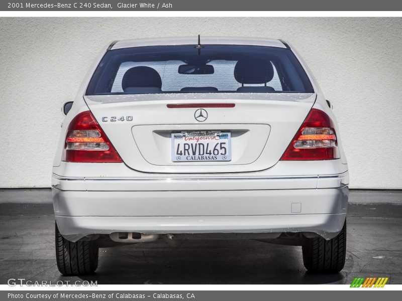 Glacier White / Ash 2001 Mercedes-Benz C 240 Sedan