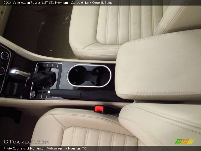 Candy White / Cornsilk Beige 2014 Volkswagen Passat 1.8T SEL Premium