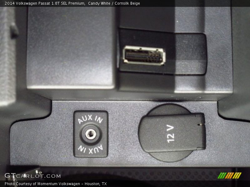 Candy White / Cornsilk Beige 2014 Volkswagen Passat 1.8T SEL Premium