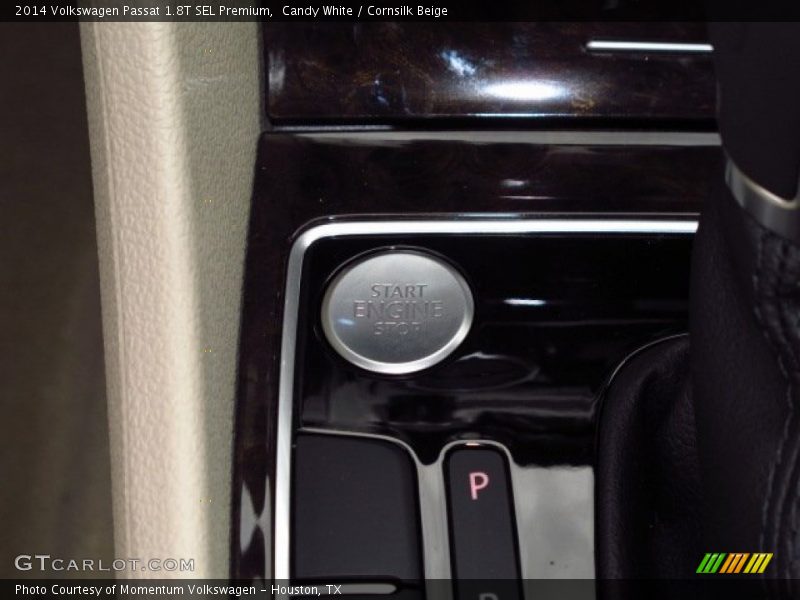 Candy White / Cornsilk Beige 2014 Volkswagen Passat 1.8T SEL Premium