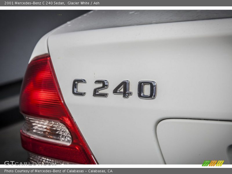 Glacier White / Ash 2001 Mercedes-Benz C 240 Sedan