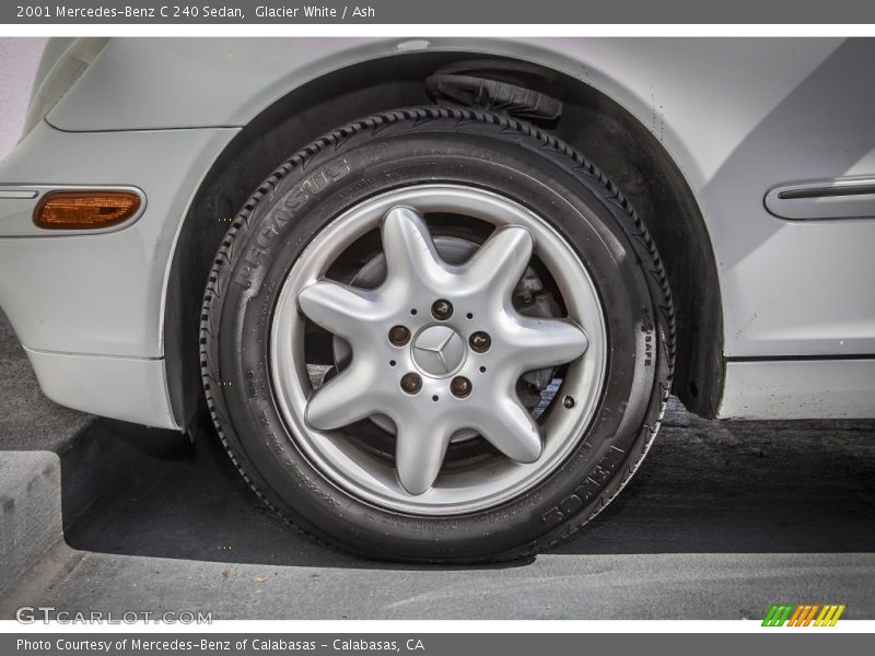 Glacier White / Ash 2001 Mercedes-Benz C 240 Sedan