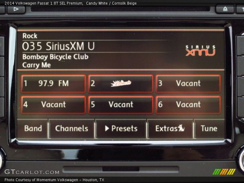 Candy White / Cornsilk Beige 2014 Volkswagen Passat 1.8T SEL Premium