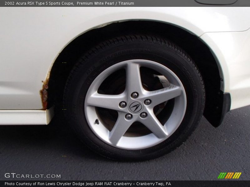 Premium White Pearl / Titanium 2002 Acura RSX Type S Sports Coupe