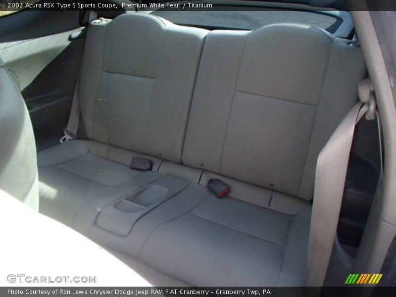Premium White Pearl / Titanium 2002 Acura RSX Type S Sports Coupe