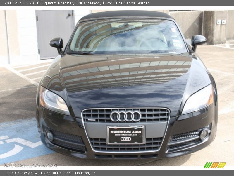 Brilliant Black / Luxor Beige Nappa Leather 2010 Audi TT 2.0 TFSI quattro Roadster