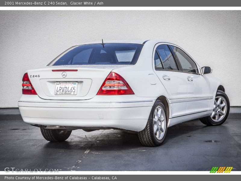 Glacier White / Ash 2001 Mercedes-Benz C 240 Sedan