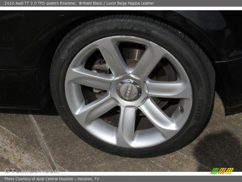 Brilliant Black / Luxor Beige Nappa Leather 2010 Audi TT 2.0 TFSI quattro Roadster