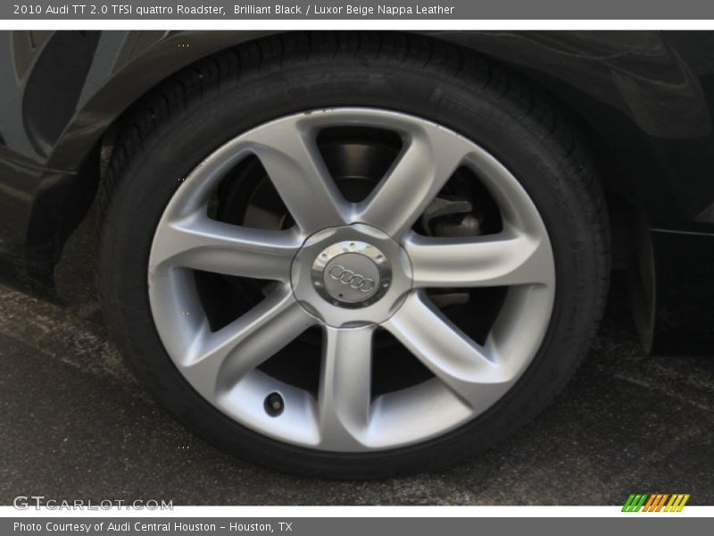 Brilliant Black / Luxor Beige Nappa Leather 2010 Audi TT 2.0 TFSI quattro Roadster
