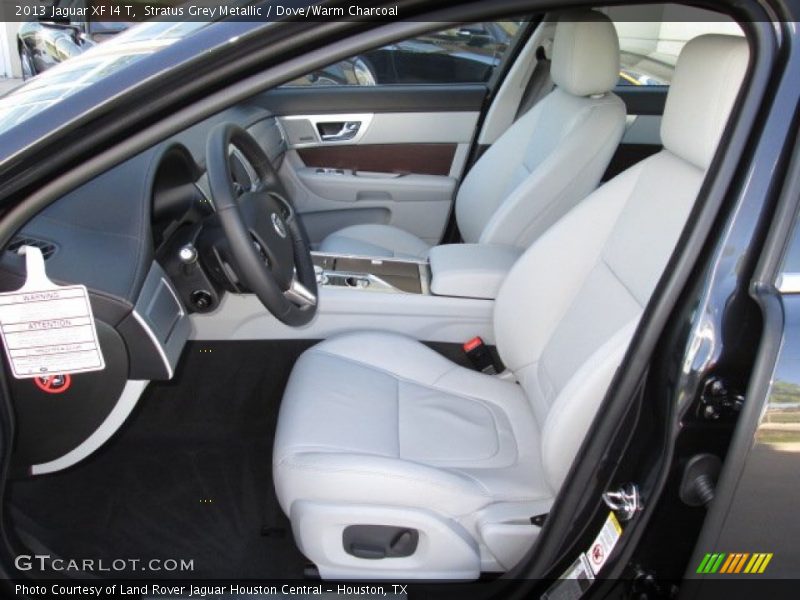Stratus Grey Metallic / Dove/Warm Charcoal 2013 Jaguar XF I4 T