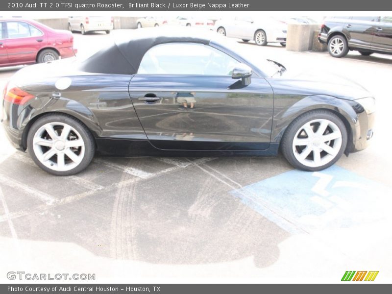 Brilliant Black / Luxor Beige Nappa Leather 2010 Audi TT 2.0 TFSI quattro Roadster