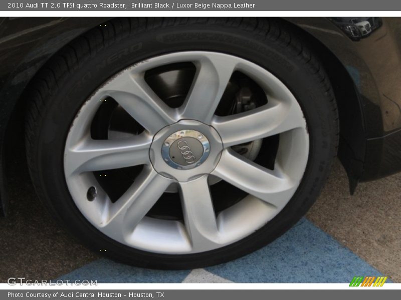 Brilliant Black / Luxor Beige Nappa Leather 2010 Audi TT 2.0 TFSI quattro Roadster