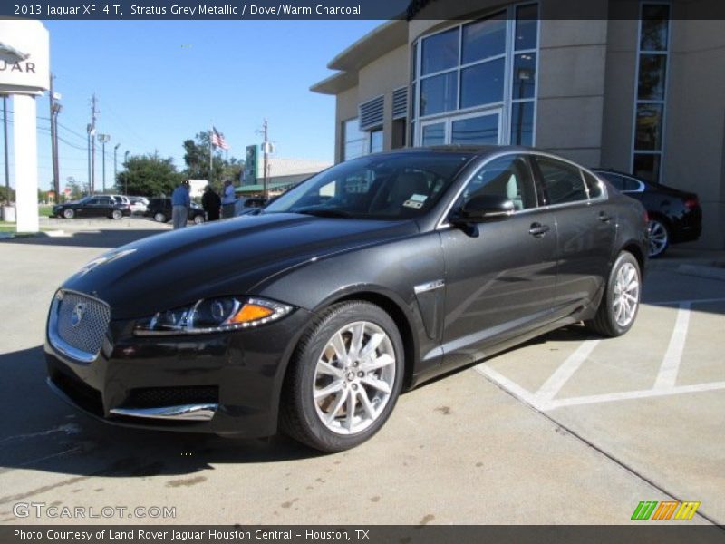 Stratus Grey Metallic / Dove/Warm Charcoal 2013 Jaguar XF I4 T