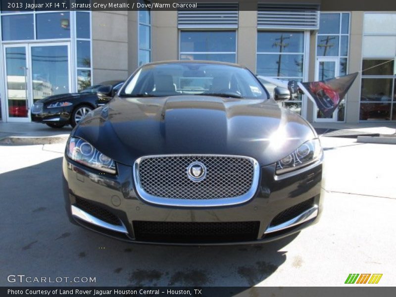 Stratus Grey Metallic / Dove/Warm Charcoal 2013 Jaguar XF I4 T