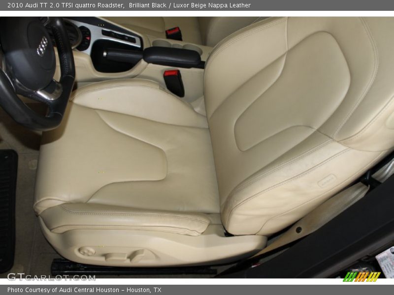 Brilliant Black / Luxor Beige Nappa Leather 2010 Audi TT 2.0 TFSI quattro Roadster