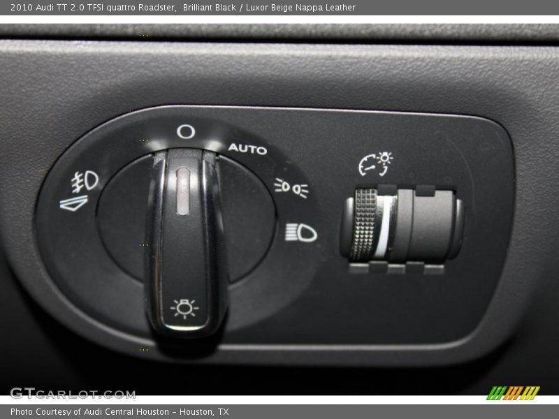 Brilliant Black / Luxor Beige Nappa Leather 2010 Audi TT 2.0 TFSI quattro Roadster
