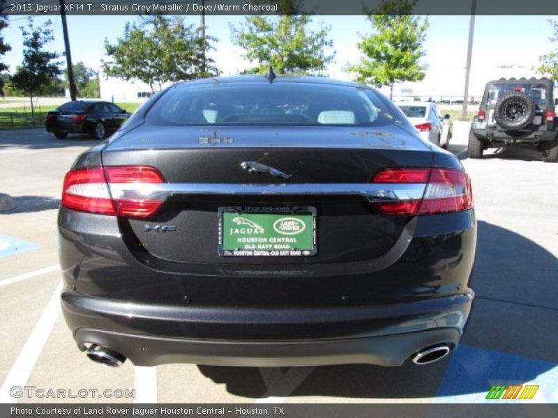 Stratus Grey Metallic / Dove/Warm Charcoal 2013 Jaguar XF I4 T