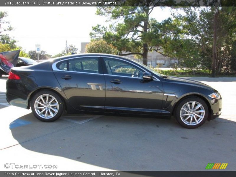 Stratus Grey Metallic / Dove/Warm Charcoal 2013 Jaguar XF I4 T