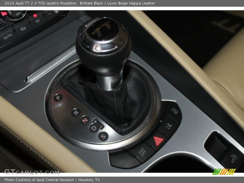 Brilliant Black / Luxor Beige Nappa Leather 2010 Audi TT 2.0 TFSI quattro Roadster