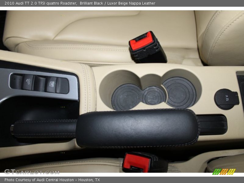 Brilliant Black / Luxor Beige Nappa Leather 2010 Audi TT 2.0 TFSI quattro Roadster