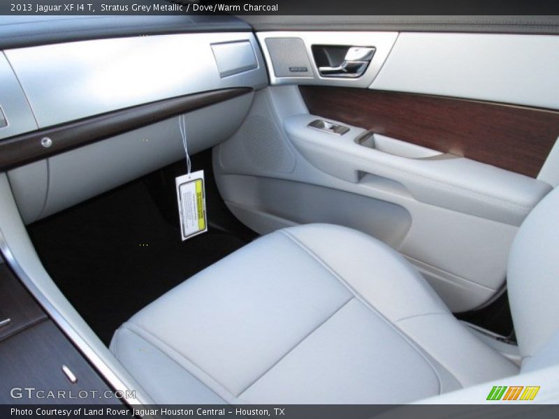 Stratus Grey Metallic / Dove/Warm Charcoal 2013 Jaguar XF I4 T