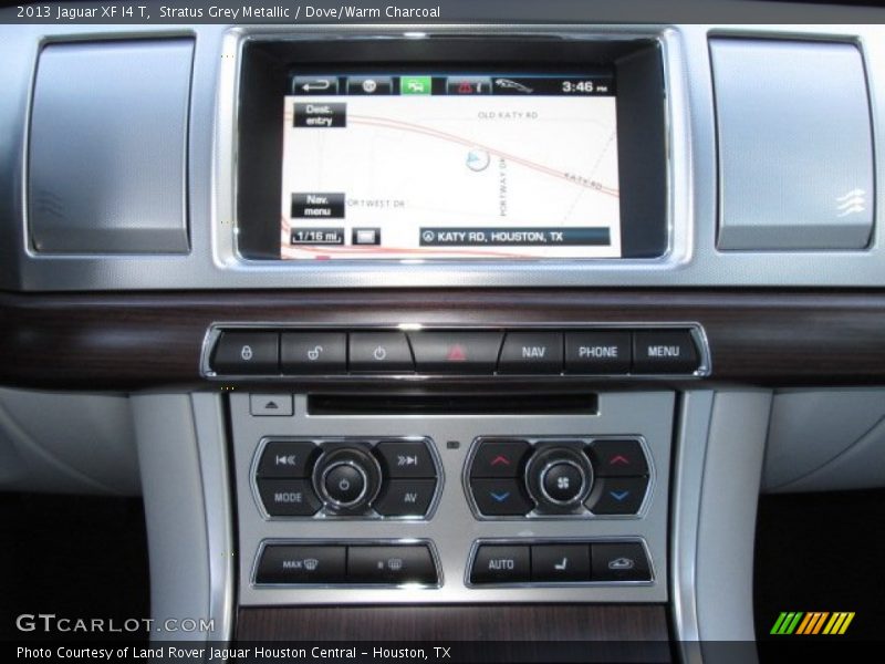 Stratus Grey Metallic / Dove/Warm Charcoal 2013 Jaguar XF I4 T