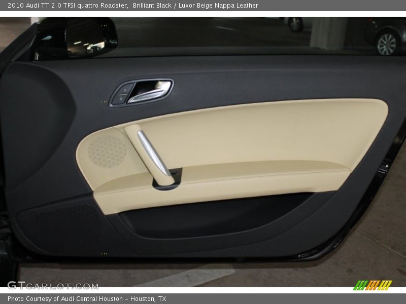 Brilliant Black / Luxor Beige Nappa Leather 2010 Audi TT 2.0 TFSI quattro Roadster