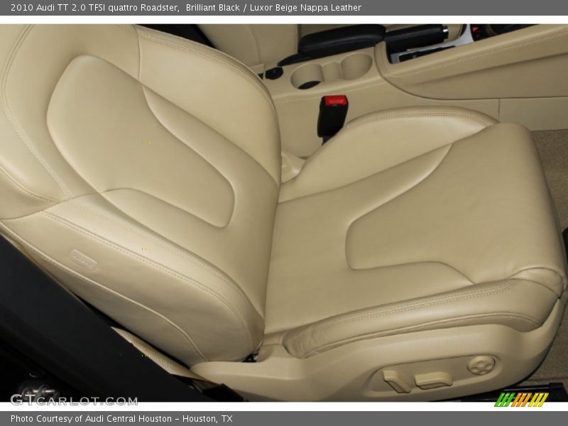 Brilliant Black / Luxor Beige Nappa Leather 2010 Audi TT 2.0 TFSI quattro Roadster