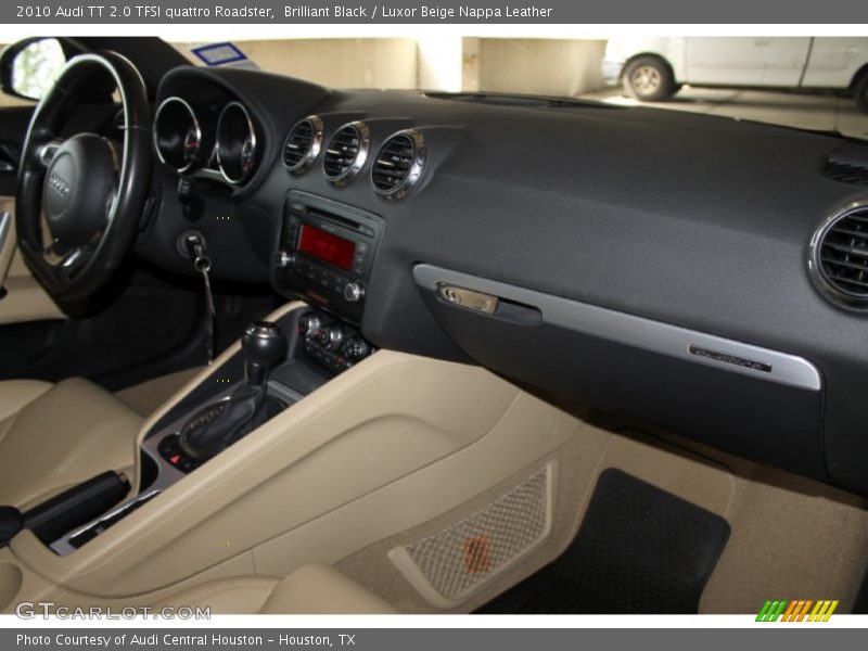 Brilliant Black / Luxor Beige Nappa Leather 2010 Audi TT 2.0 TFSI quattro Roadster
