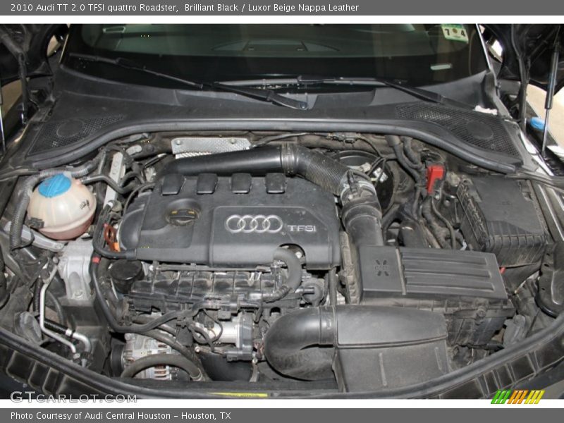 Brilliant Black / Luxor Beige Nappa Leather 2010 Audi TT 2.0 TFSI quattro Roadster