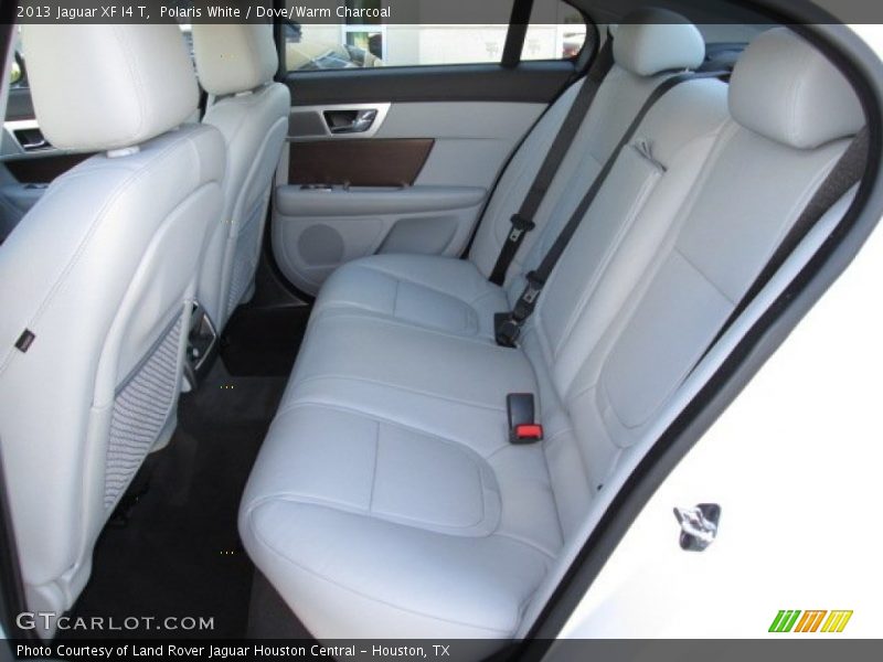 Polaris White / Dove/Warm Charcoal 2013 Jaguar XF I4 T