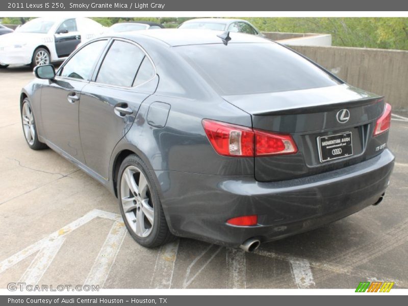 Smoky Granite Mica / Light Gray 2011 Lexus IS 250