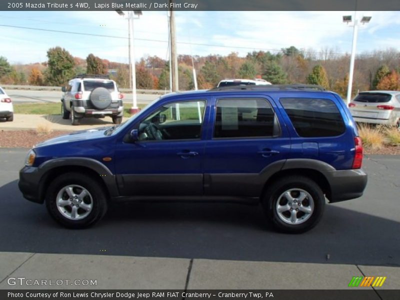 Lapis Blue Metallic / Dark Flint Gray 2005 Mazda Tribute s 4WD