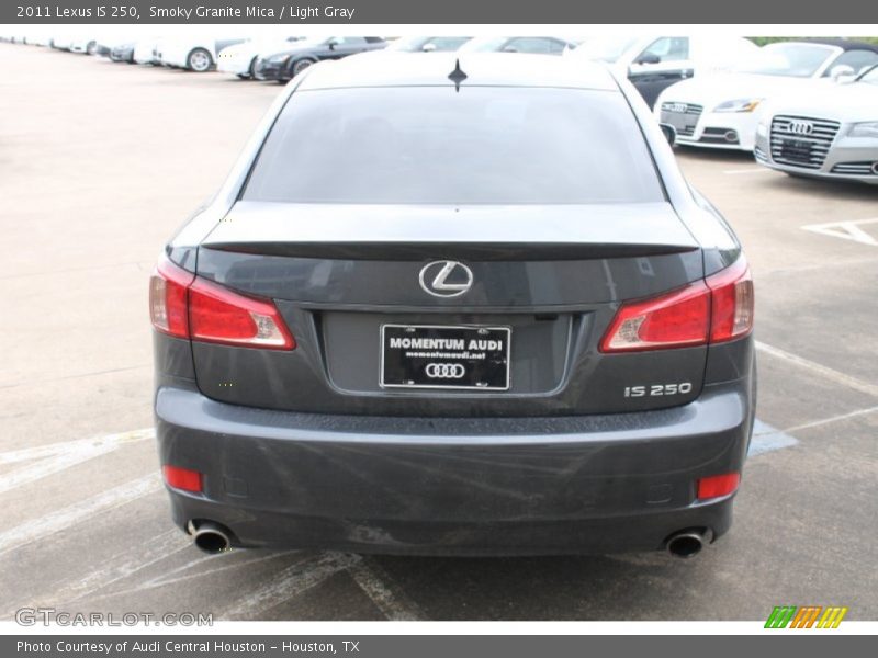 Smoky Granite Mica / Light Gray 2011 Lexus IS 250