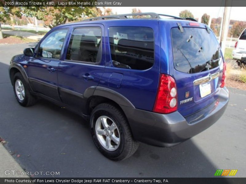 Lapis Blue Metallic / Dark Flint Gray 2005 Mazda Tribute s 4WD