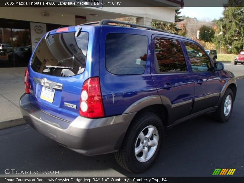 Lapis Blue Metallic / Dark Flint Gray 2005 Mazda Tribute s 4WD