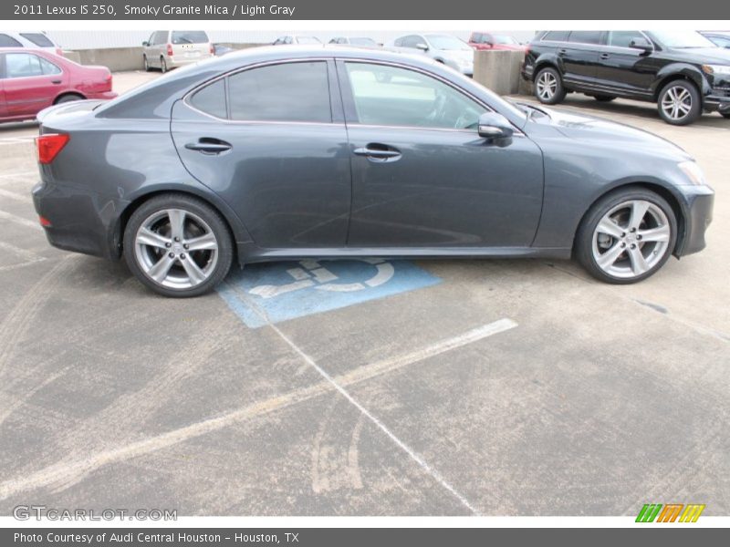 Smoky Granite Mica / Light Gray 2011 Lexus IS 250