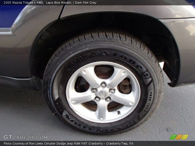 Lapis Blue Metallic / Dark Flint Gray 2005 Mazda Tribute s 4WD
