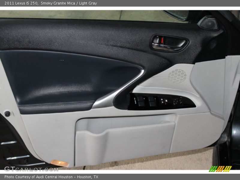 Smoky Granite Mica / Light Gray 2011 Lexus IS 250