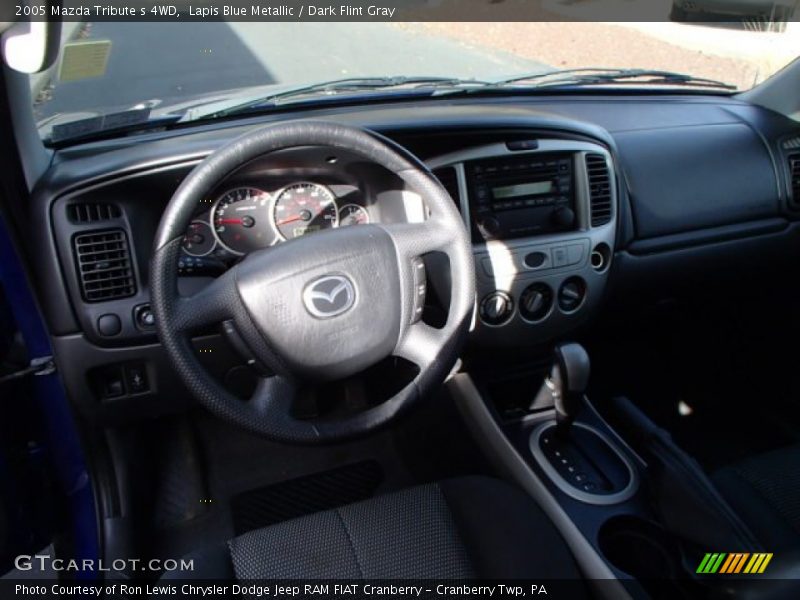 Lapis Blue Metallic / Dark Flint Gray 2005 Mazda Tribute s 4WD