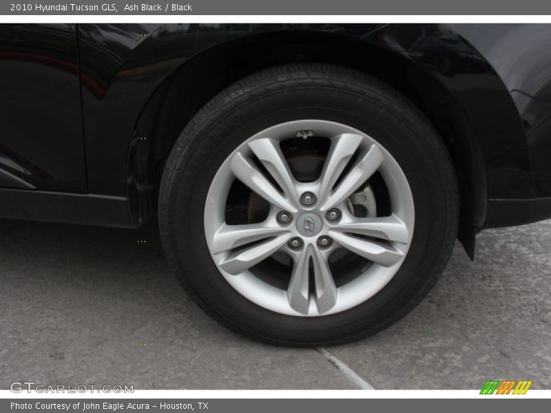 Ash Black / Black 2010 Hyundai Tucson GLS