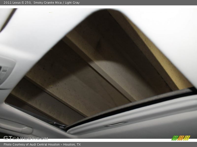 Smoky Granite Mica / Light Gray 2011 Lexus IS 250
