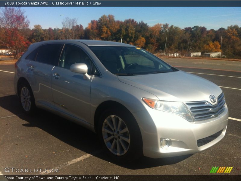Classic Silver Metallic / Gray 2009 Toyota Venza AWD