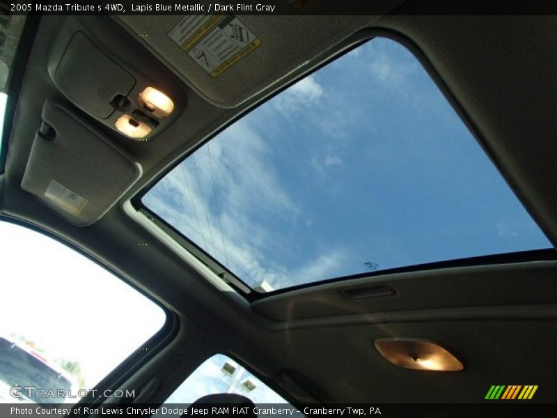 Lapis Blue Metallic / Dark Flint Gray 2005 Mazda Tribute s 4WD